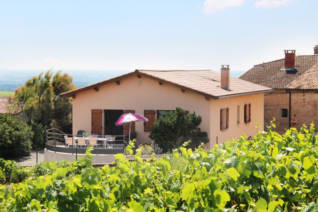 photo du gîte extérieur du Domaine du Barvy